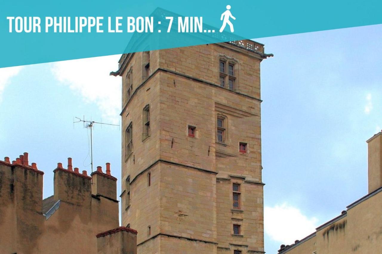 Le Dormeur Du Val - Topdestination Dijon - Centre Ville - Classe 3 Etoiles Eksteriør bilde